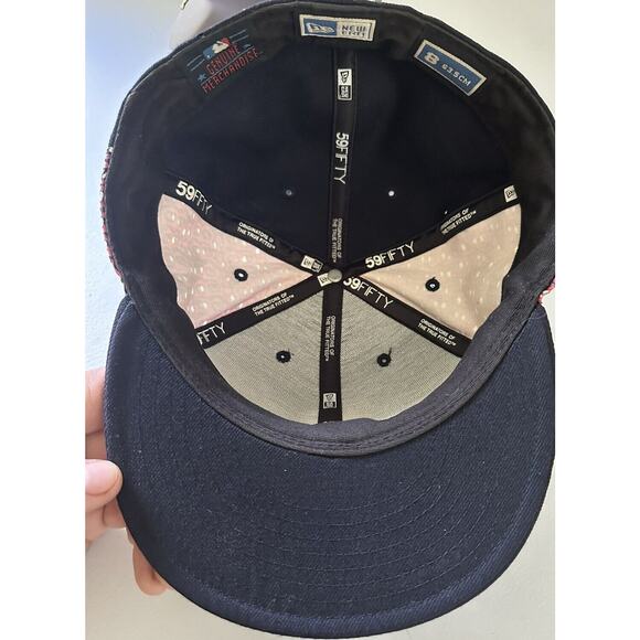 Boston Red Sox MLB Authentic New Era 59FIFTY Fitted Cap Hat Size 8 - Picture 6 of 7